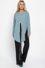 Блуза Леа (морская волна) Б14954-5М LT Collection