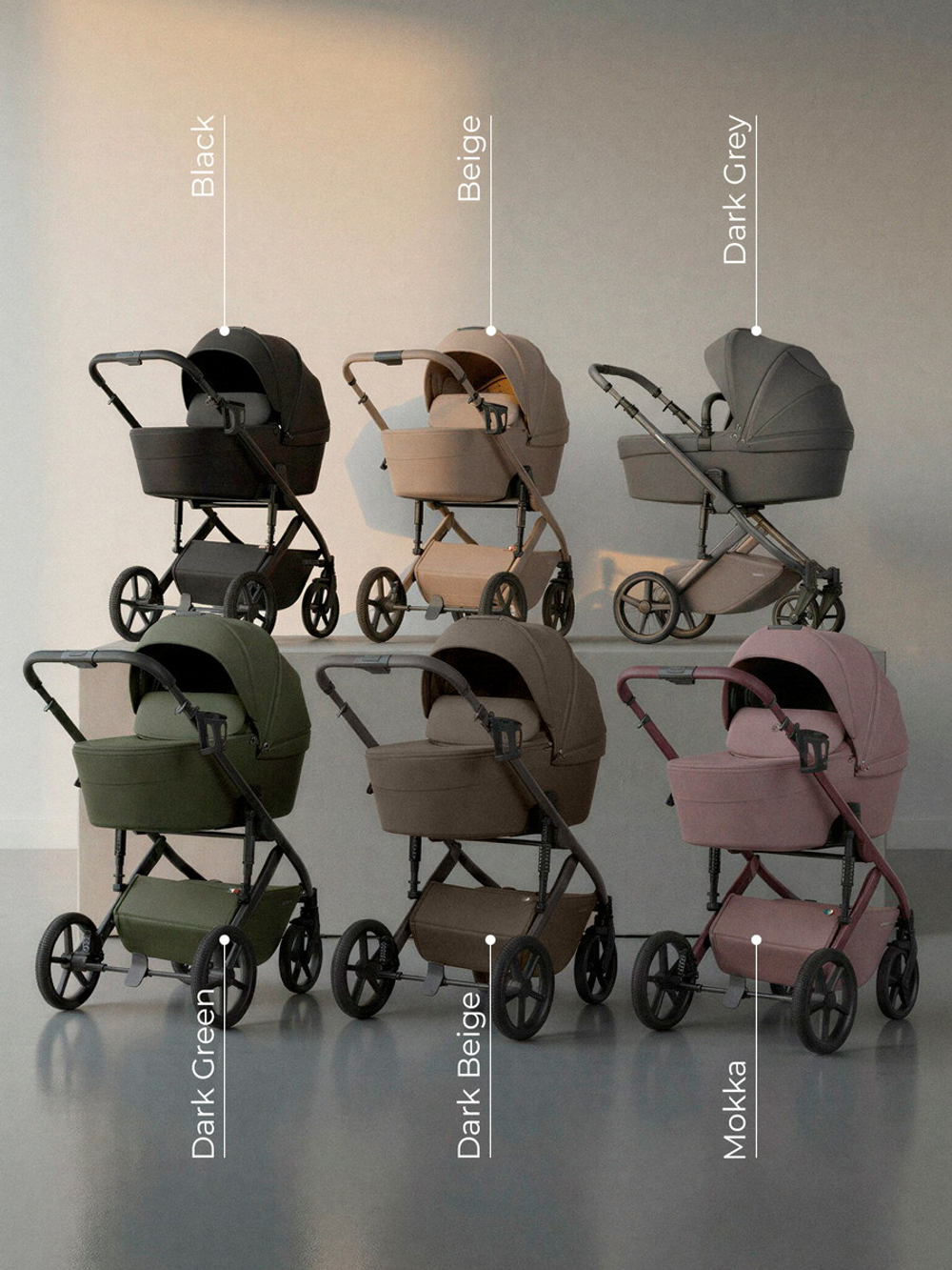 Коляска 3 в 1 Sweet Baby SBL Dolce + автокресло Premier Black Black