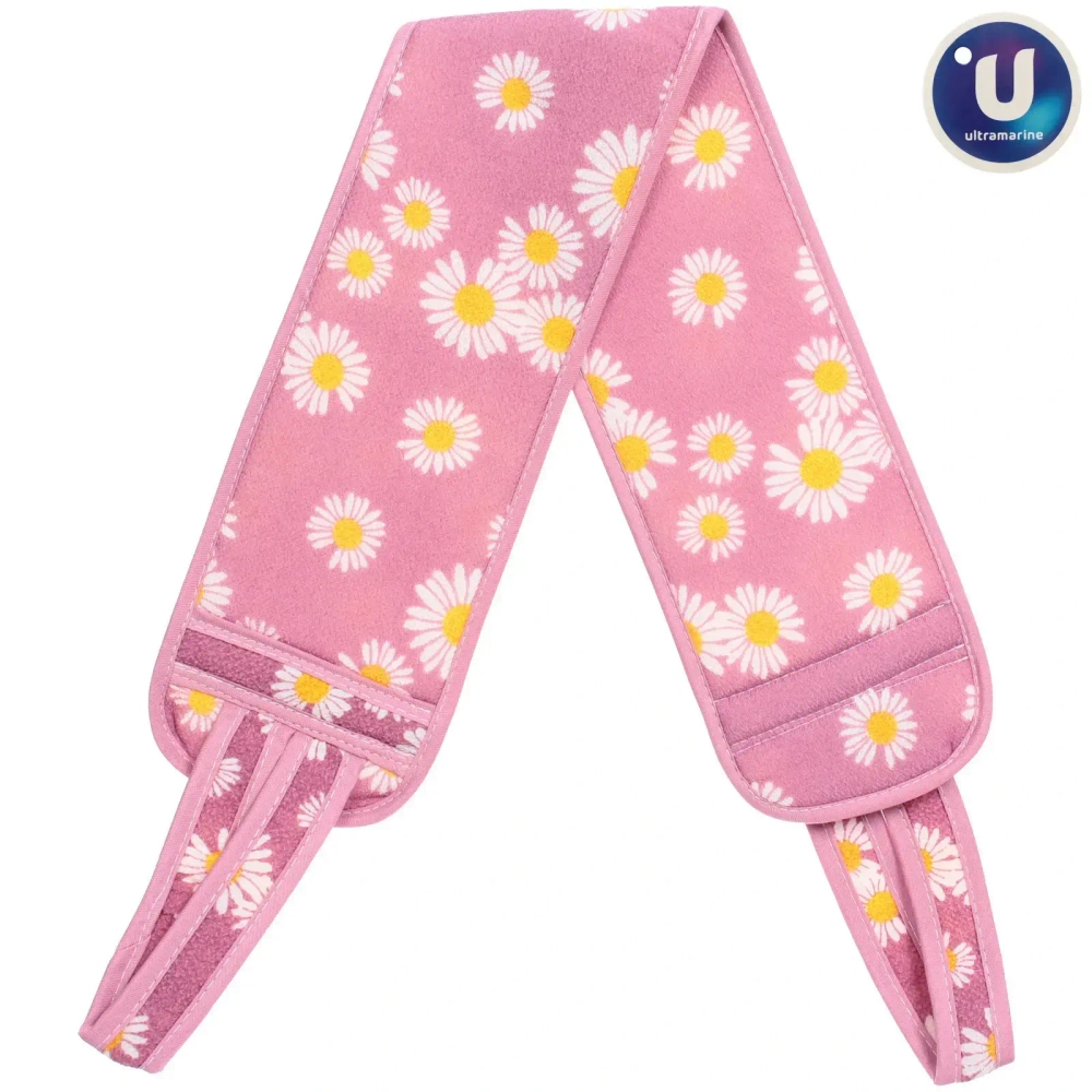 Мочалка для тела «Premium - Toskana», цвет сиреневый, 76*60*9см (ZIP пакет)