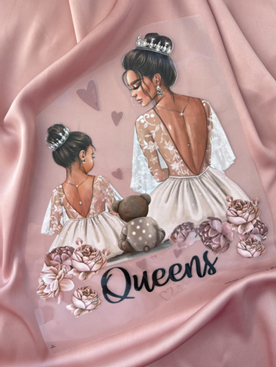 Термонаклейка "Королева"