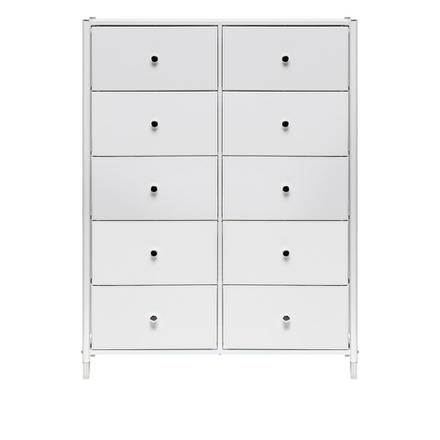 Комод Leset Нирита/Хайди, 10 ящиков, Белый