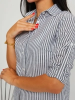 Платье летнее длинное пляжное с рукавом