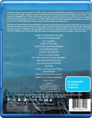 Leonard Cohen / Live At The Isle Of Wight 1970 (Blu-ray)