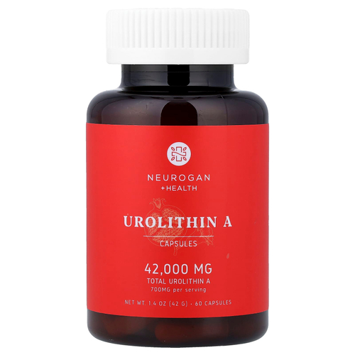 Neurogan Health, уролитин А, 700 мг, 60 капсул, 42 г (1,4 унции)
