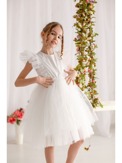 Платье снежинки на Новый год