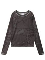 Джемпер Scribble Mesh Top