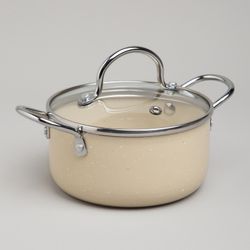 КАСТРЮЛЯ AGNESS С АНТИП. ПОКР. И СТЕКЛ. КРЫШКОЙ 950 МЛ, 14*7 СМ