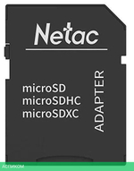 Карта памяти Netac P500 Extreme Pro 16GB с адаптером (NT02P500PRO-016G-R)
