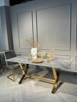 Стол обеденный Ist Casa Дориан, 180х90х75 см, серый мрамор