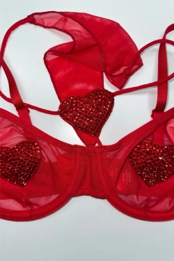 Комплект белья FLAME red