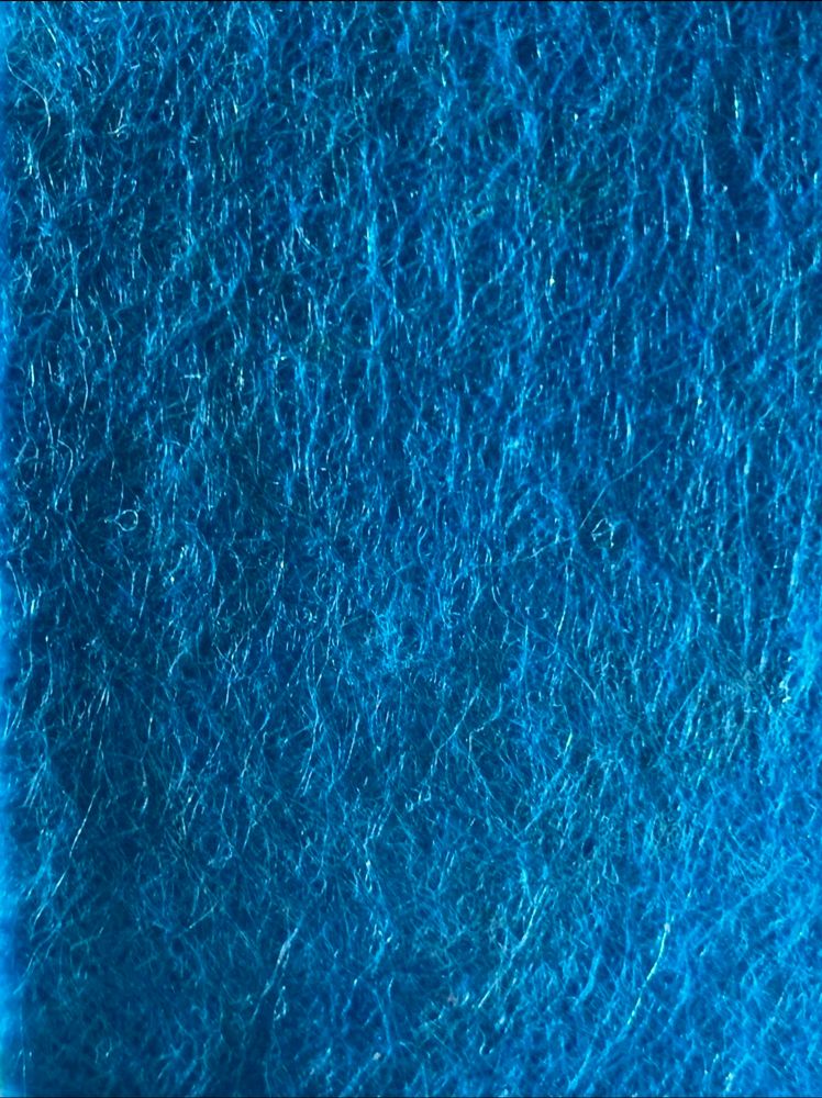 Фетр средней жесткости 2 мм, ш. 1 м, 215,4 гр/м2, тёмно-голубой