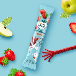 Фрутоняня Фруктовые кусочки Осьминожки яблоко-клубника 16 гр