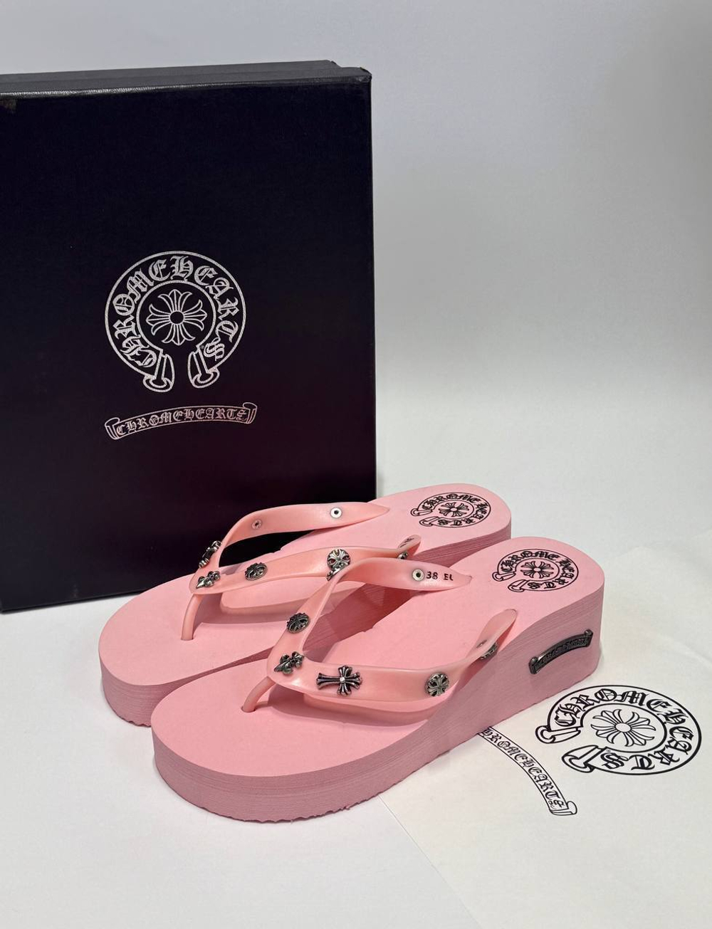 Шлепанцы Chrome Hearts