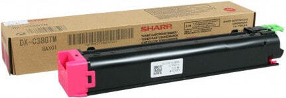 Тонерный картридж 1 шт Подлинный Черный Sharp DXC38GTM