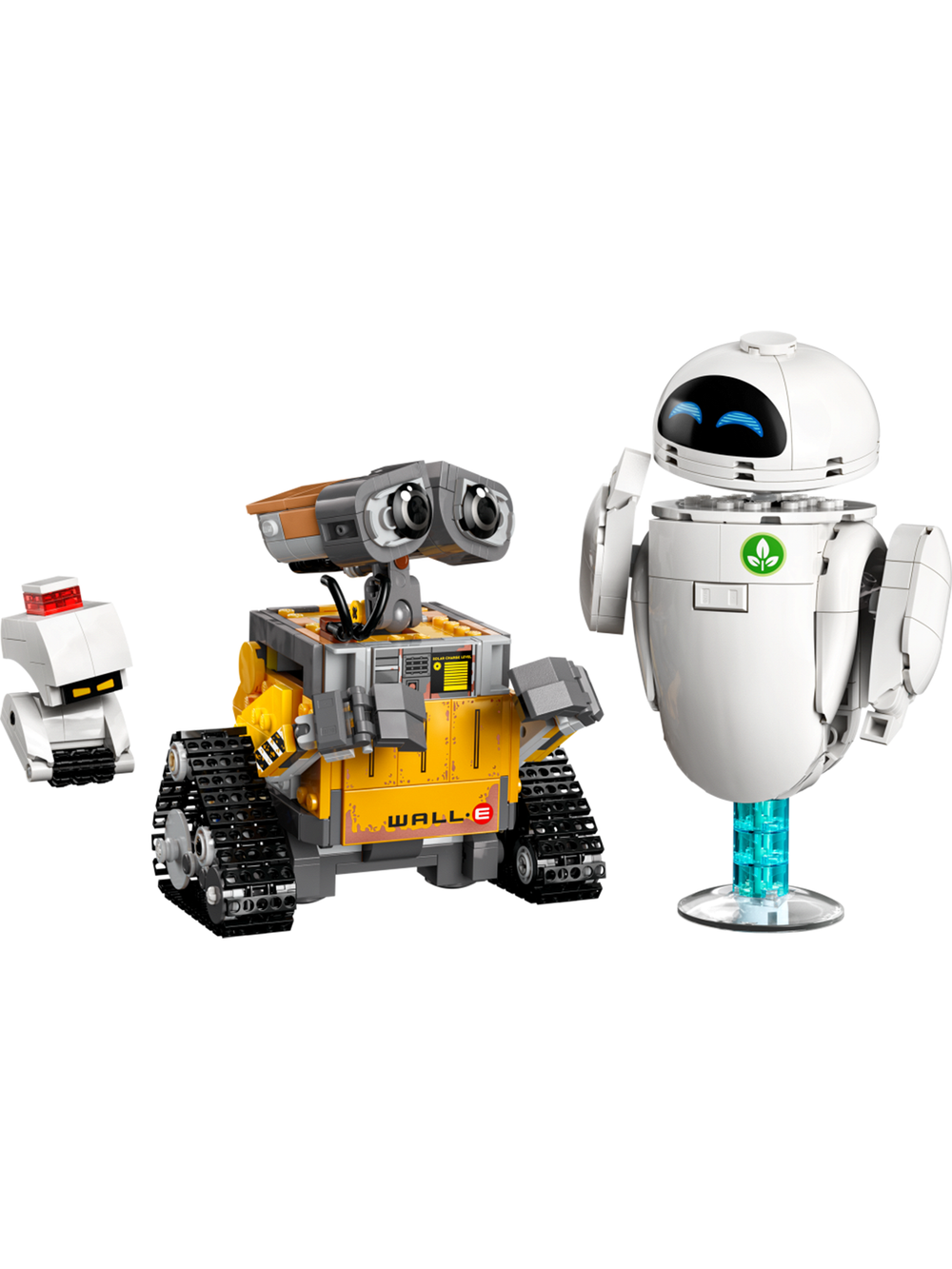 LEGO Disney 43279 Лего Уолли и Ева, конструктор WALL-E и EVE, робот Валли, коллекционный набор по мультфильму Дисней, оригинал
