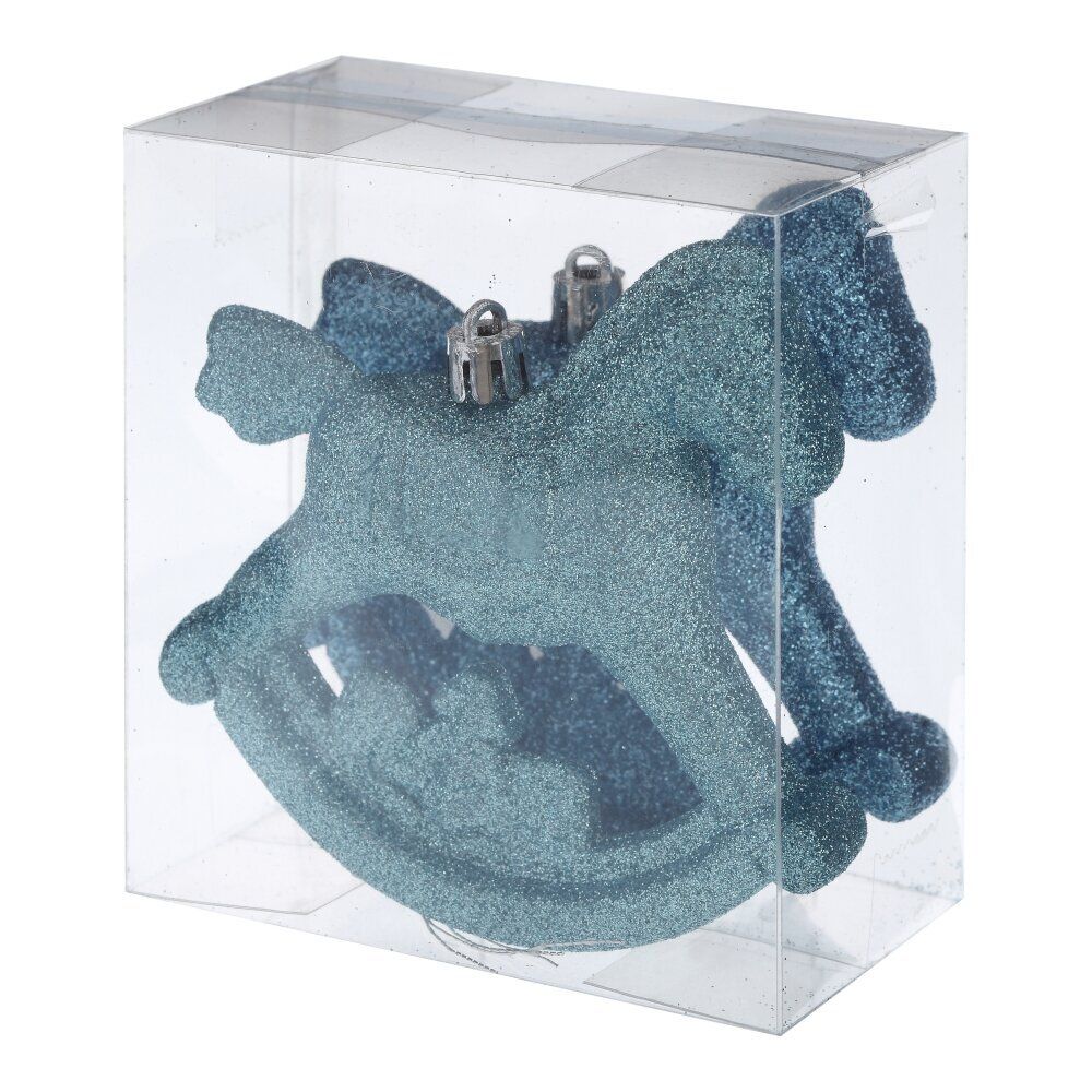 GAEM Набор из 2шт, Украшение новогоднее "Лошадка", L10 W5 H11 см