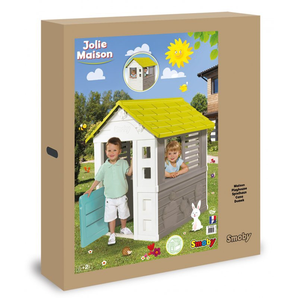 Smoby - Садовый домик Jolie 810721 УФ-покрытие