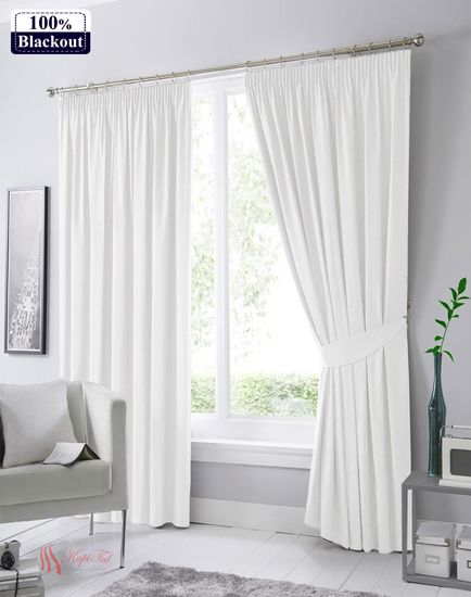 Палермо Blackout 100% (белый) Шторы Канвас Блэкаут