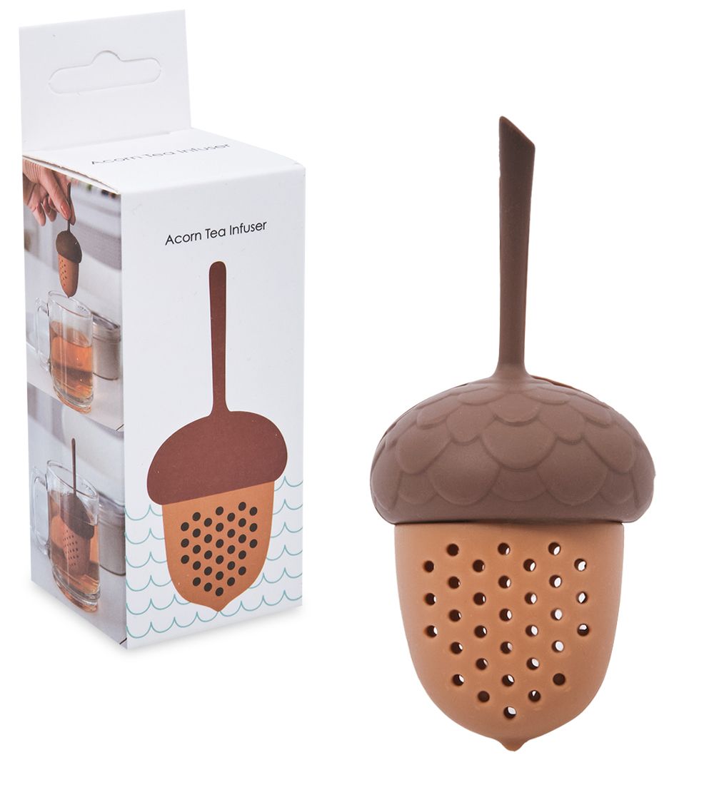 DN-68 Фигурка с ситцем для заварки «Желудь»