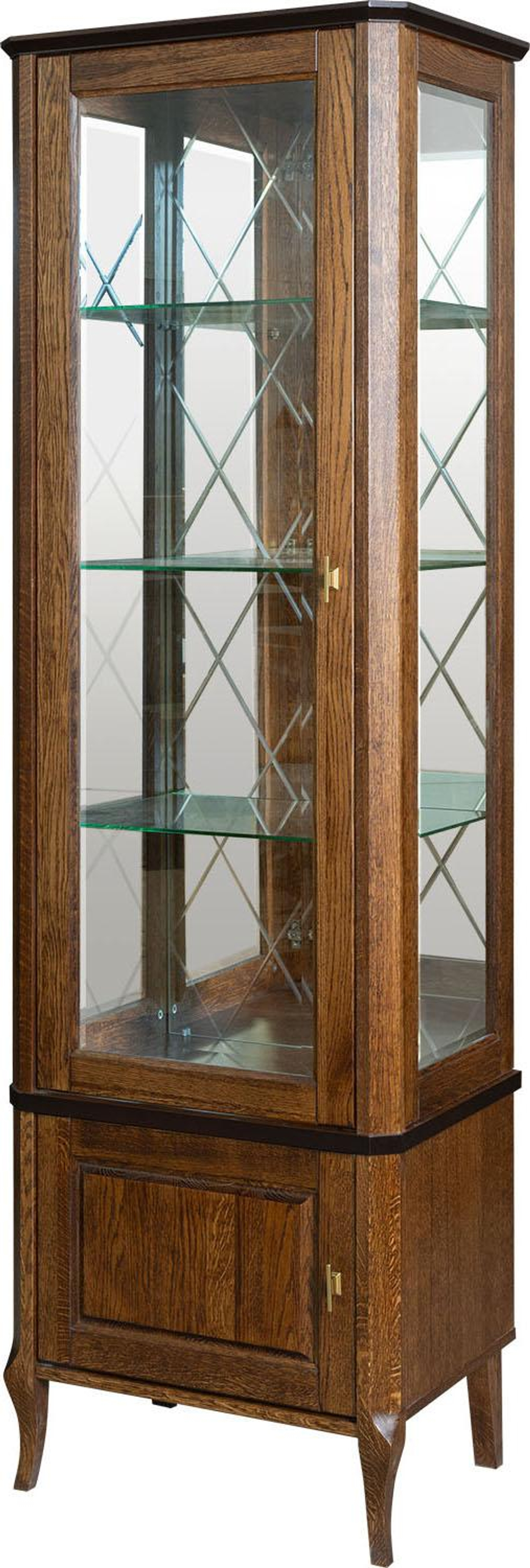 Шкаф с витриной «Нокс» П4.988.0.01-01