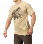 Футболка PRIDE Taiga king, Бежевый
