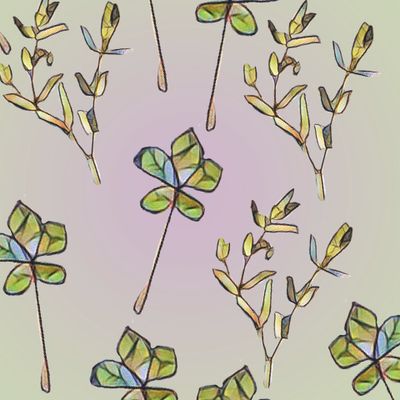 Leafy pattern