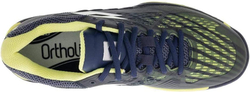 Теннисные кроссовки Lotto Mirage 100 Speed - navy blue/yellow neon/all white