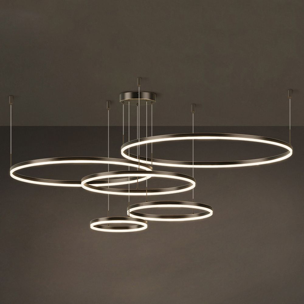 Подвесная Люстра Cruise Black Lux D40+60+80+100+120 By Imperiumloft