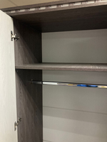 Шкаф 3-х створ. для белья и одежды Ольга-13 ЛДСП ясень анкор темн./ясень анкор св.