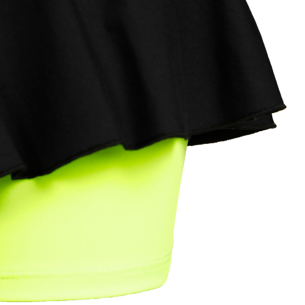 Женская теннисная юбка Endless Lace Skirt Women - Black, Neon Green