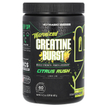 NutraBio, Micronized Creatine Burst, цитрусовые, лимон и лайм, 402 г (0,89 фунта)