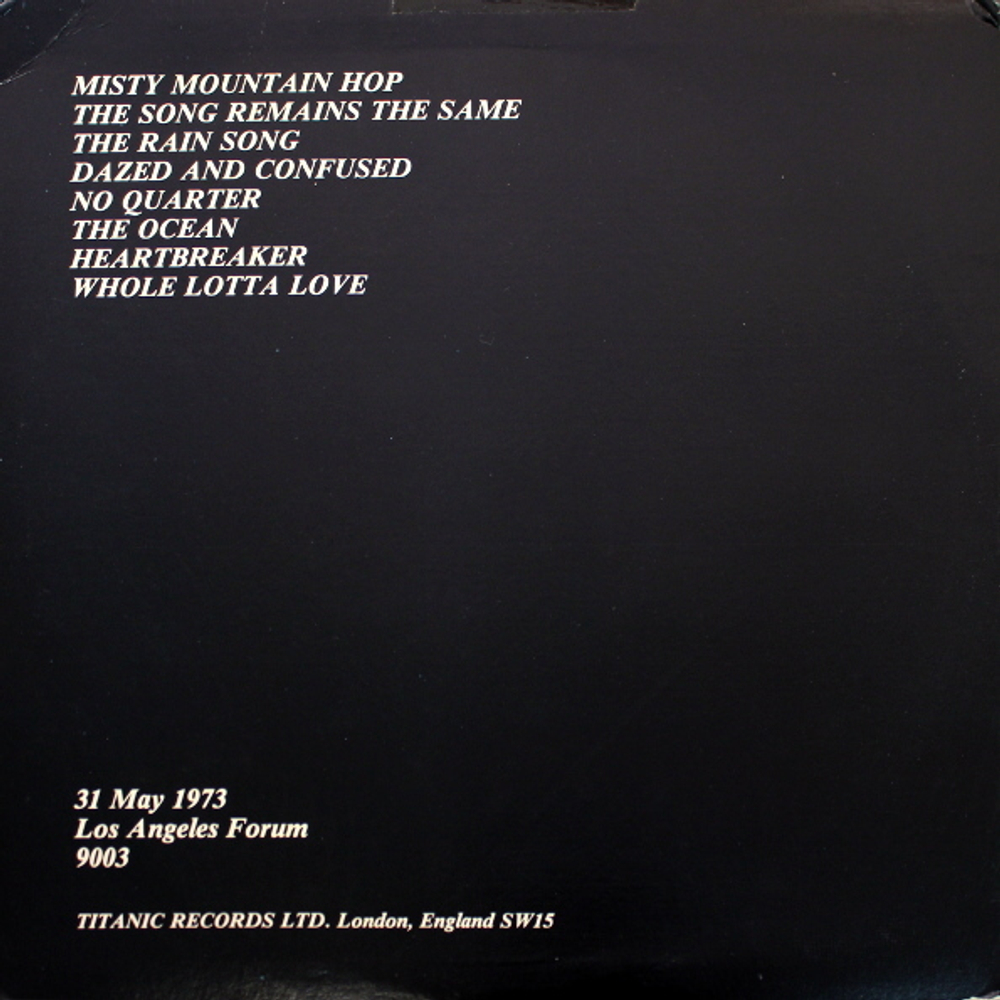 Led Zeppelin / Bonzo's Birthday Party (2LP)