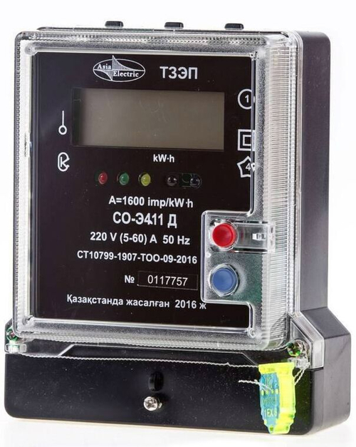 Счетчик СО-Э411 5-60А 220В 2-3тар  (АзЭл)