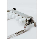 Коллекторная группа Grosseto с расходомерами 1"x¾" 5 выходов, нержавеющая сталь 10 бар универсальный кронштейн, автоматический воздухоотводчик