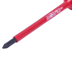 KING TONY (14710104) Отвертка диэлектрическая крестовая Phillips PH1 x 100 мм