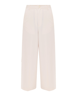 MM6 MAISON MARGIELA БРЮКИ БЕЛЫЕ С ЛАМПАСАМИ