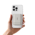 Внешний аккумулятор + Беспроводная зарядка Baseus PicoGo AM31 Ultra-Mini Magnetic Power Bank with Kickstand C+Qi2 5000mAh 20W (MagSafe)