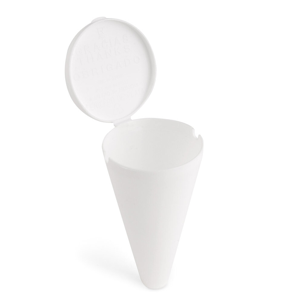 SENEGAL. Пляжная пепельница из PP