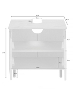 Тумба под раковину FJONN, из массива сосны
