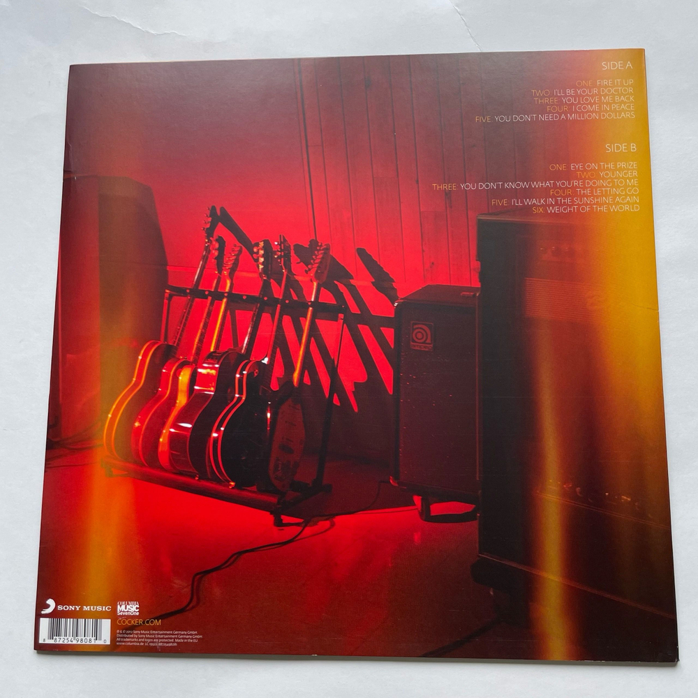 (Винтажная виниловая пластинка LP Joe Cocker Fire It Up (Европейский Союз 2012)