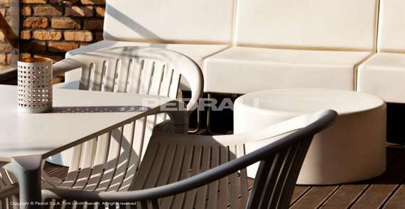 Стул пластиковый Tatami, белый