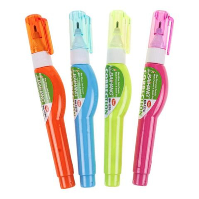 Корректирующий карандаш 7мл, цветной корпус 4 цвета микс