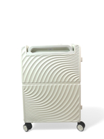 Средний чемодан Bon-Voyage Model Wave, Белый, M+