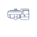 Соединение PD JIC 9/16" NPTF 1/4"