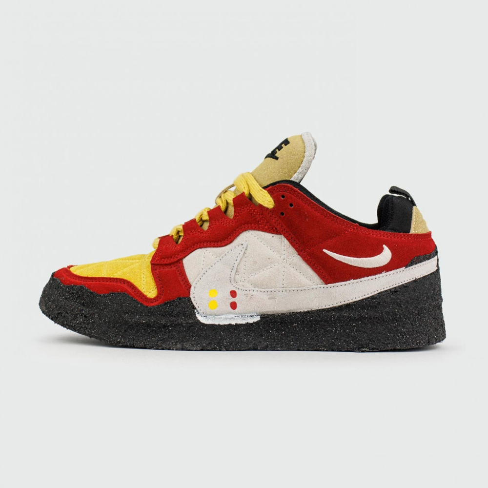 кроссовки Nike x CPFM Dunk Red / Yellow