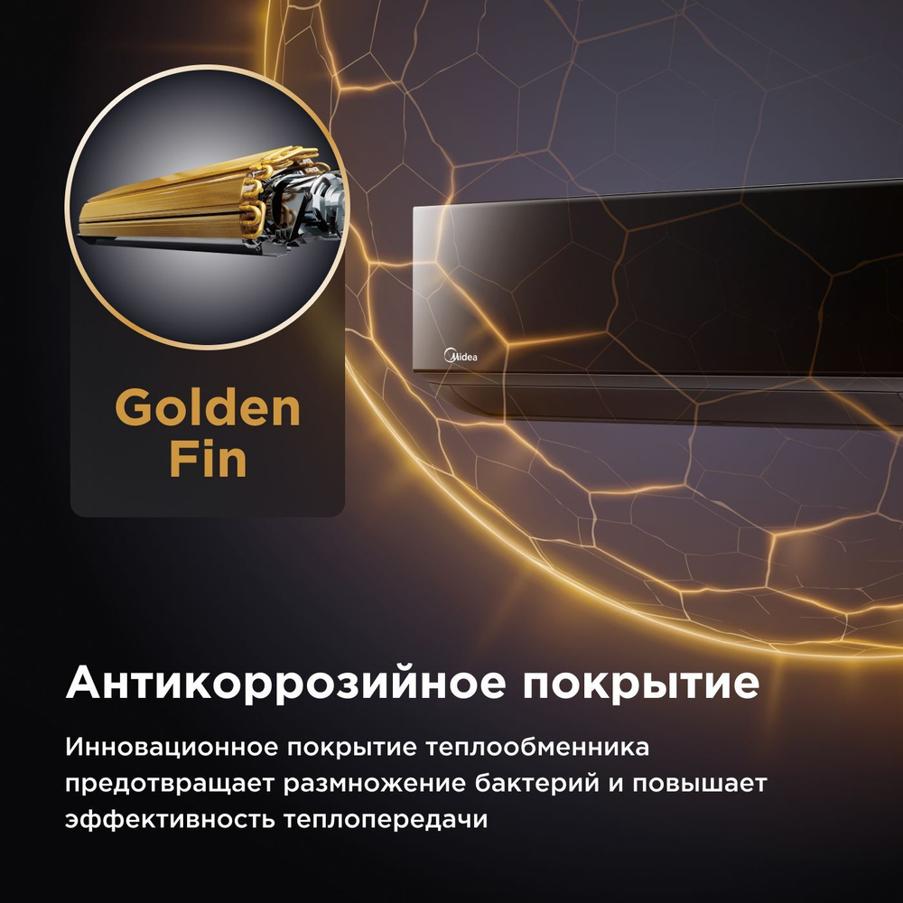Сплит-система Midea Persona MSAG4-24HRN1-I/MSAG4-24HRN1-O, для помещения до 70 кв.м.