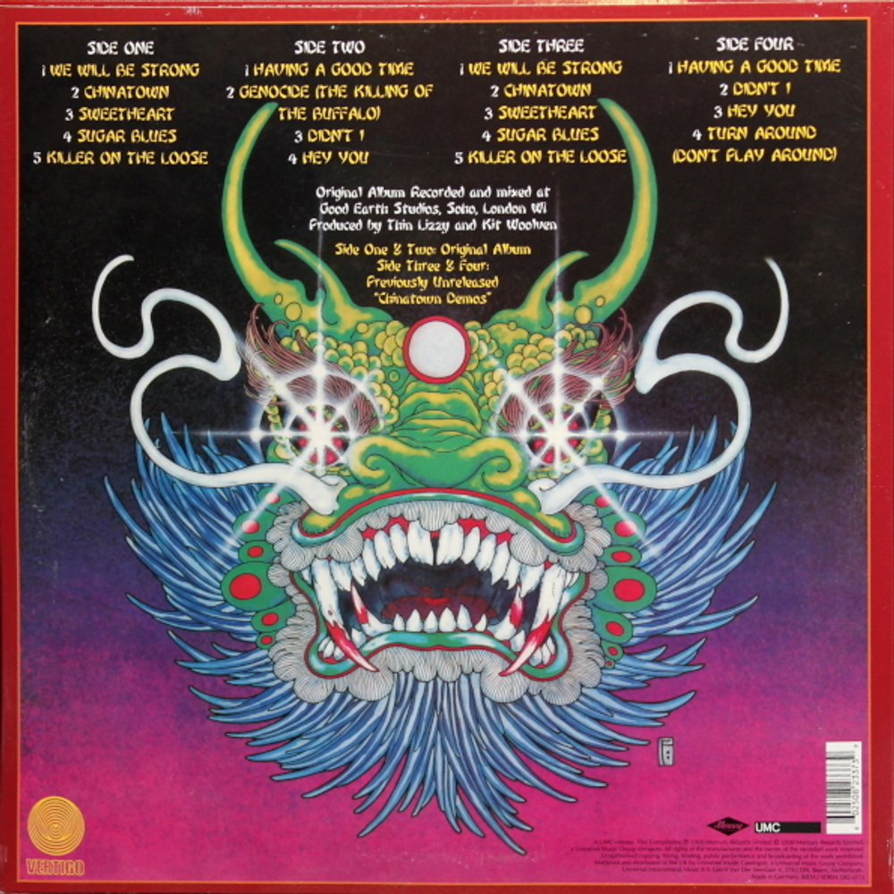 Thin Lizzy  / Chinatown (2LP)