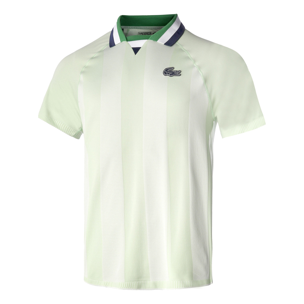 Мужское теннисное поло Lacoste Medvedev Polo Men - White, Green