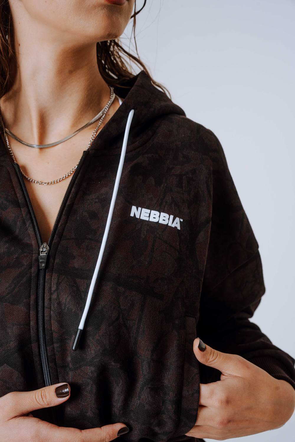 Кофта Relaxed Zip Hoodie POWER 895 DARK BROWN CAMO