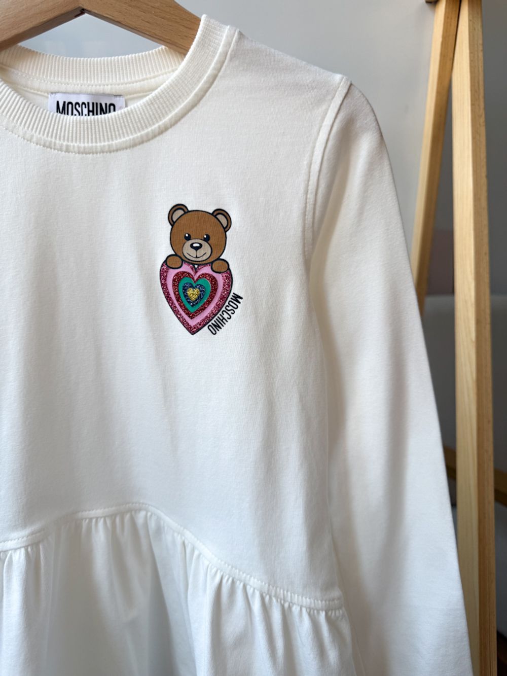 Хлопковый лонгслив Moschino, 116